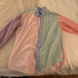 Vineyard Vines Multi-Colored Button Down